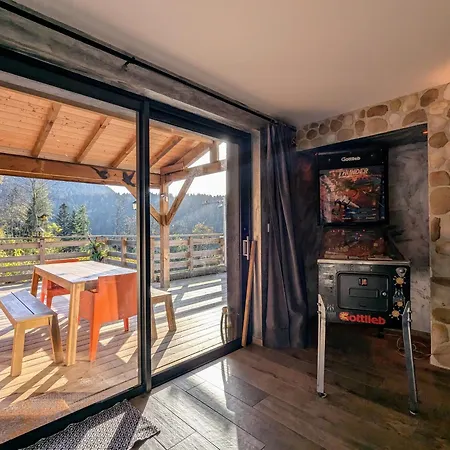 Maison Paisible A Avec Terrasse, Flipper Et Parking Prive - Fr-1-589-598 * Gérardmer